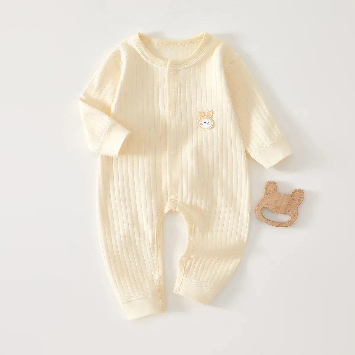 Baby Premium Cotton Romper – Superior Comfort for Growing Babies - LunaKit Baby