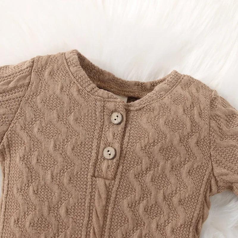 Baby Knit Pajama Set – Cozy Cotton Warmth for Sweet Winter Nights - LunaKit Baby