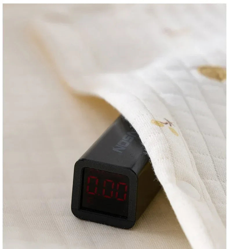 Baby Thick Cotton Winter Pajama Romper – Cozy Sleep for Cold Nights - LunaKit Baby