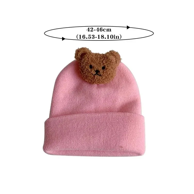 Baby Knitted Bear Hat – Cozy Warmth for Sweet Little Heads - LunaKit Baby
