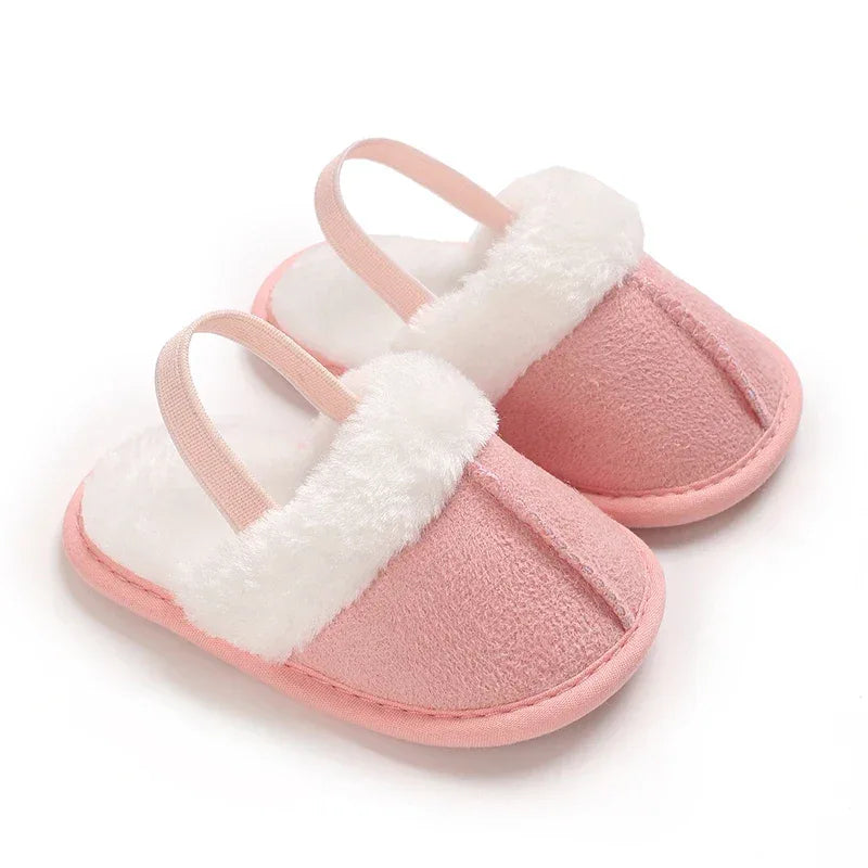 Baby Woolen Cotton Slippers – Soft Warmth for Little Feet - LunaKit Baby