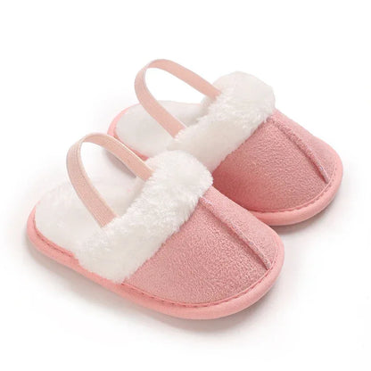 Baby Woolen Cotton Slippers – Soft Warmth for Little Feet - LunaKit Baby