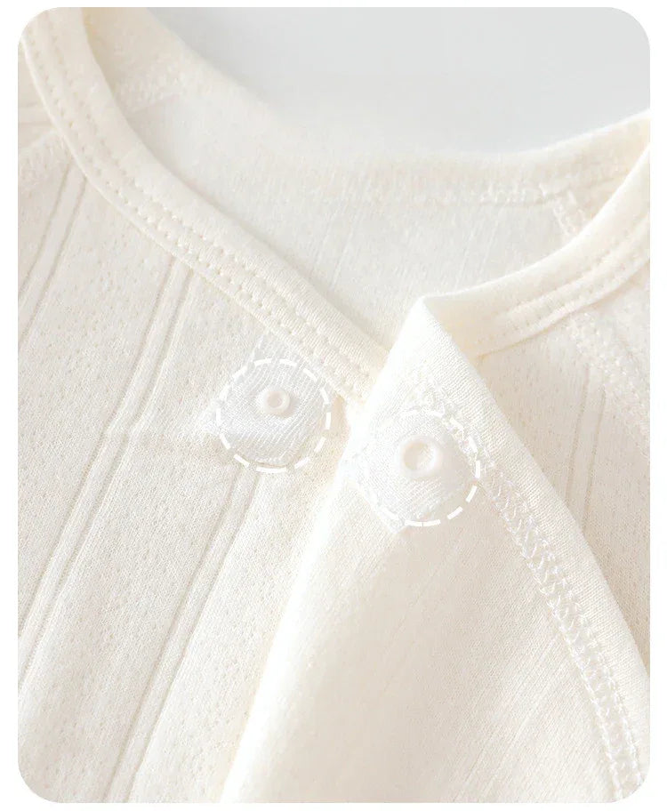 Newborn Cotton Romper – Gentle Comfort for First Little Days - LunaKit Baby