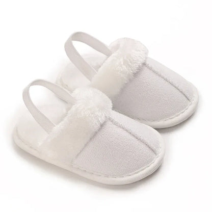 Baby Woolen Cotton Slippers – Soft Warmth for Little Feet - LunaKit Baby