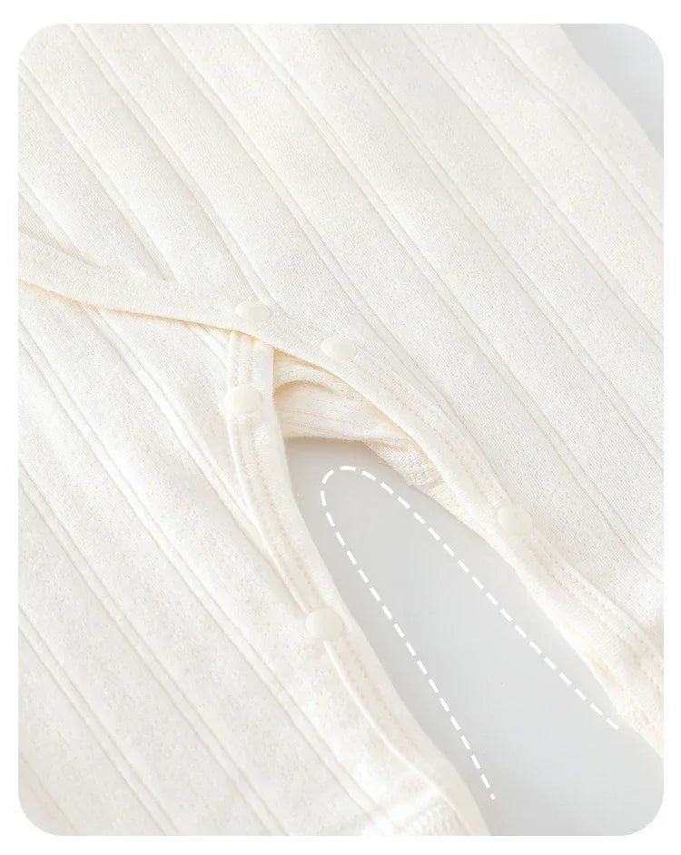 Newborn Cotton Romper – Gentle Comfort for First Little Days - LunaKit Baby