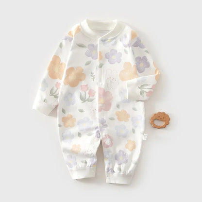 Baby Cotton Fruit Print Onesie – Soft Comfort for Sweet Dreams - LunaKit Baby