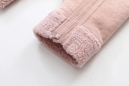 Baby Fleece Winter Jumpsuit – Premium Warmth for Cold Days - LunaKit Baby