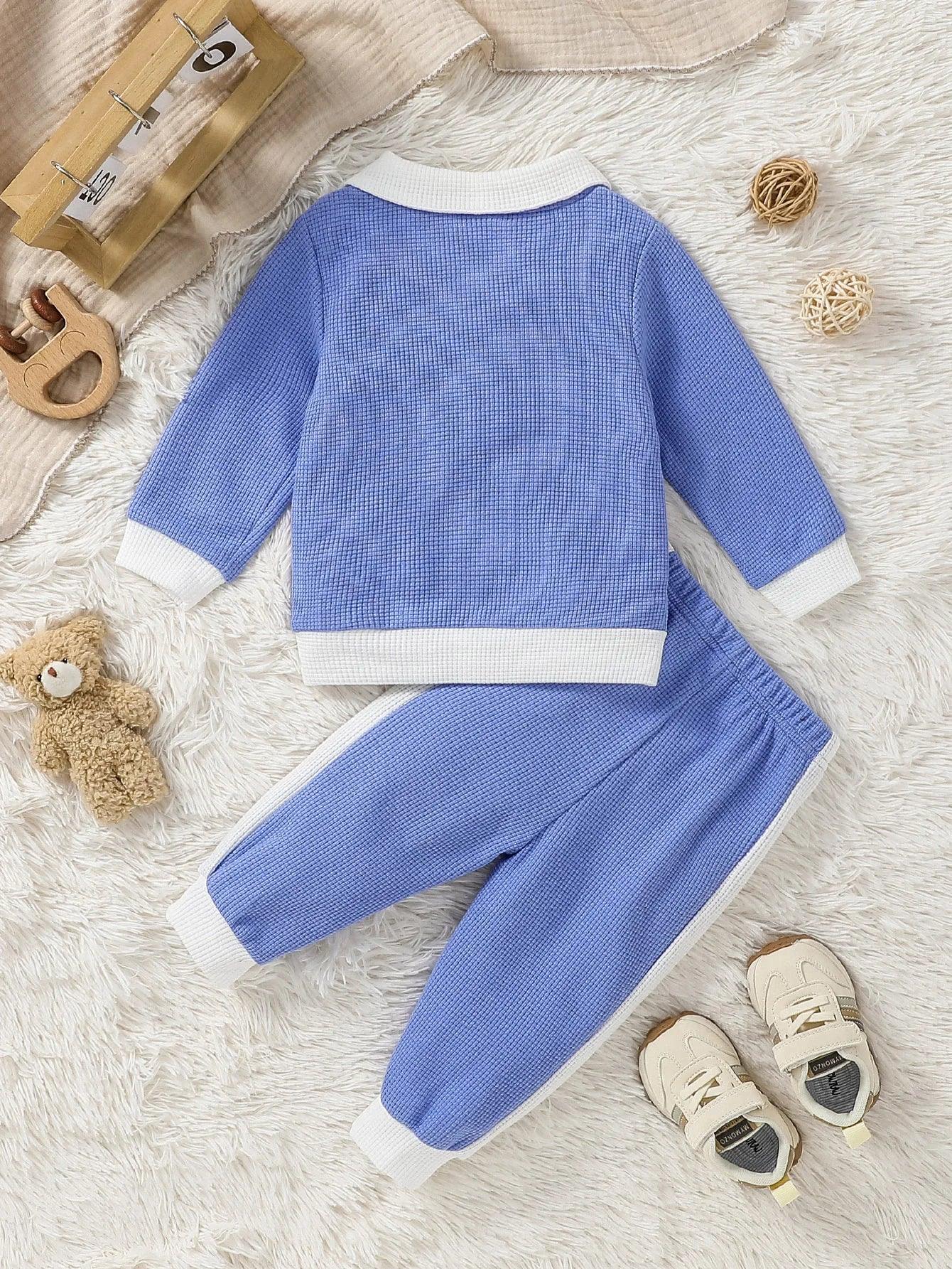Baby Boy Autumn Clothing Set | Soft Daily Comfort - LunaKit Baby