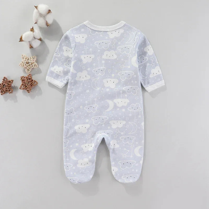 Baby Cotton Bodysuit Romper – Soft Everyday Comfort for Little Ones - LunaKit Baby