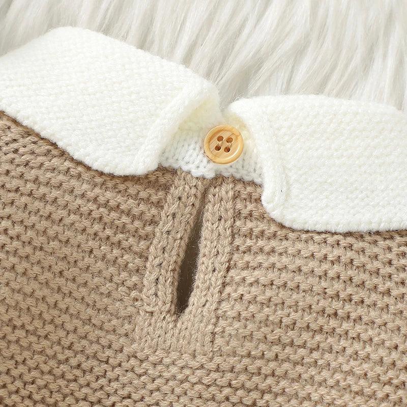 Baby Knit Turtleneck Sweater – Cozy Winter Warmth for Little Ones - LunaKit Baby