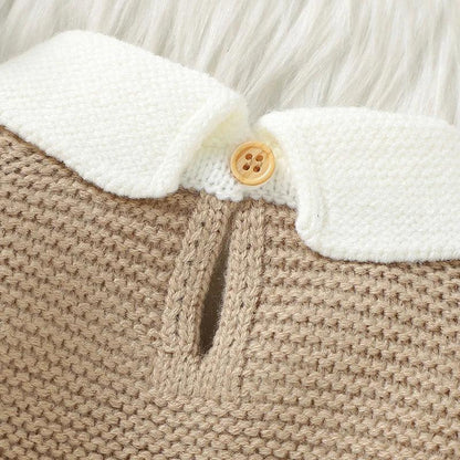 Baby Knit Turtleneck Sweater – Cozy Winter Warmth for Little Ones - LunaKit Baby