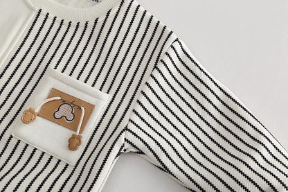 Autumn Long Sleeve T-Shirt – Soft Casual Comfort for Playful Days - LunaKit Baby