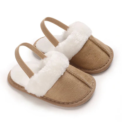 Baby Woolen Cotton Slippers – Soft Warmth for Little Feet - LunaKit Baby