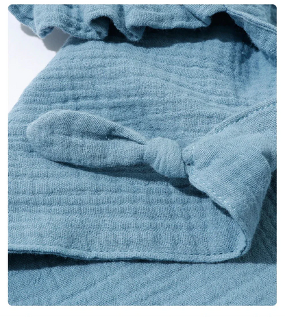 Baby Muslin Comfort Towel – Gentle Calm for Peaceful Sleep - LunaKit Baby