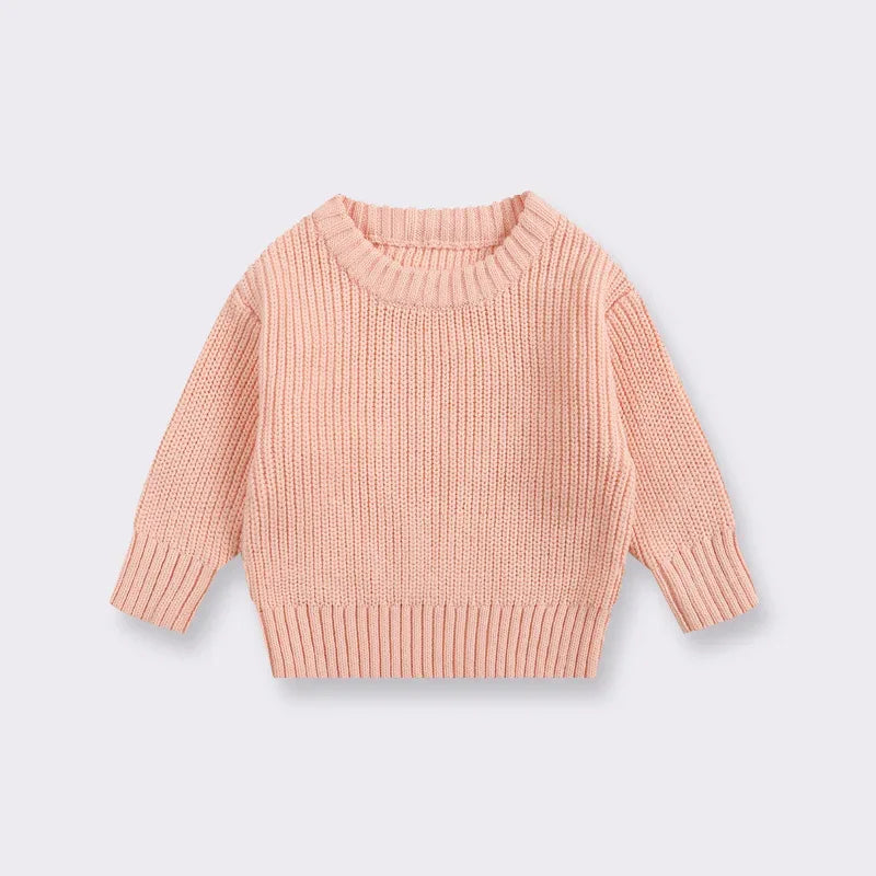 Baby Knit Pullover Sweater – Cozy Warmth for Winter Days - LunaKit Baby