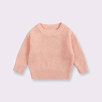 Baby Knit Pullover Sweater – Cozy Warmth for Winter Days - LunaKit Baby