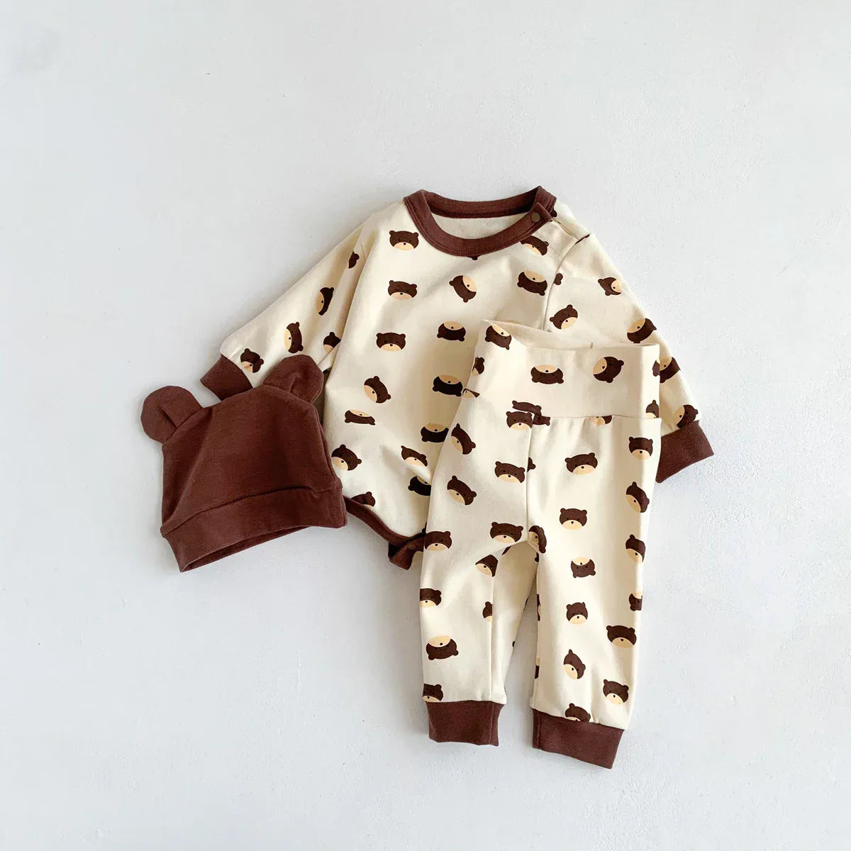 Baby Spring 3-Piece Outfit Set – Easy Comfort for Little Adventures - LunaKit Baby
