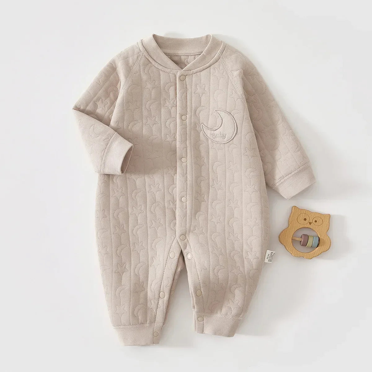 Baby Cotton Sleep Jumpsuit – Cozy Comfort for Peaceful Nights - LunaKit Baby