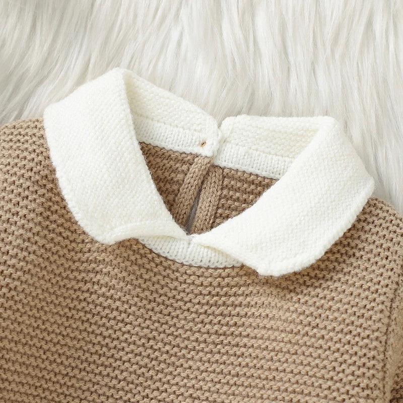 Baby Knit Turtleneck Sweater – Cozy Winter Warmth for Little Ones - LunaKit Baby