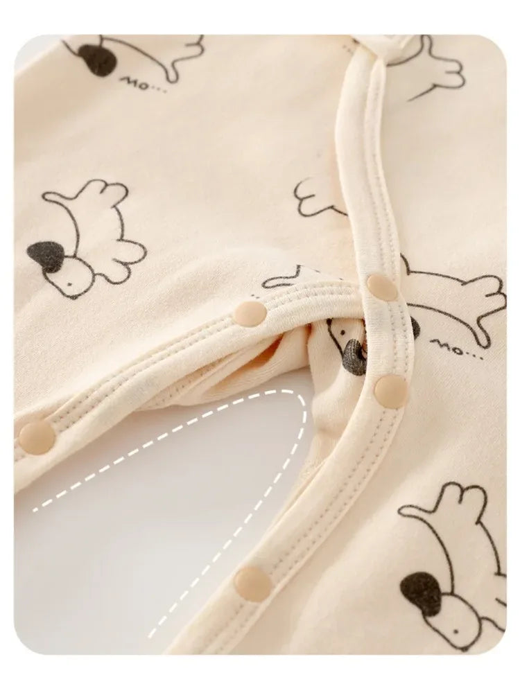 Newborn Cotton Jumpsuit – Pure Comfort for First Little Moments - LunaKit Baby