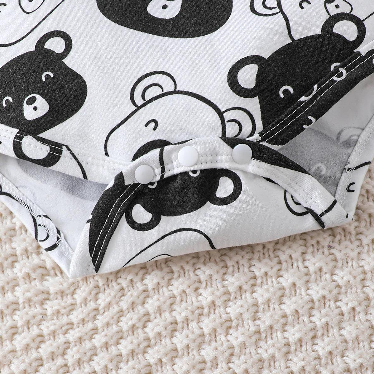 Baby Boy 4-Piece Outfit Set – Bear Style for Sweet Little Days - LunaKit Baby