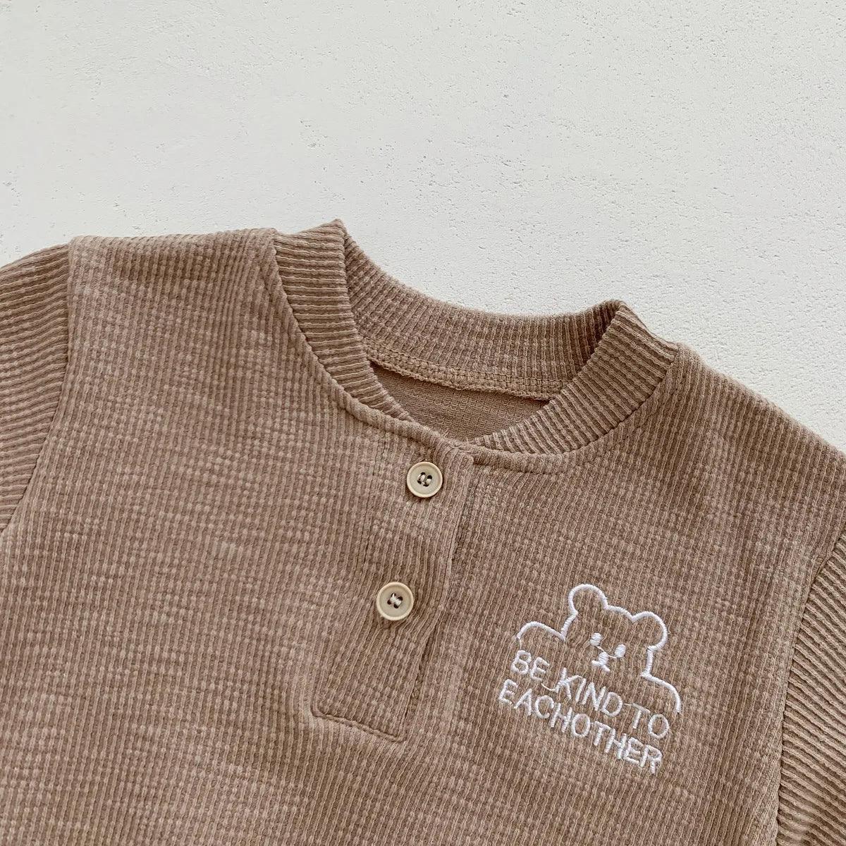 Baby Cotton Crawling Bodysuit – Soft Comfort for Little Explorers - LunaKit Baby