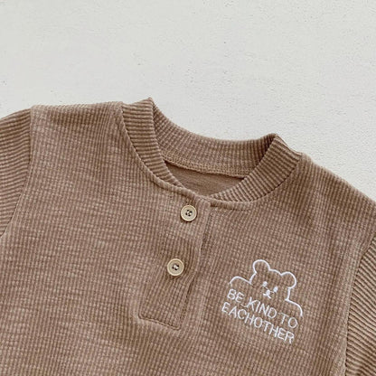 Baby Cotton Crawling Bodysuit – Soft Comfort for Little Explorers - LunaKit Baby