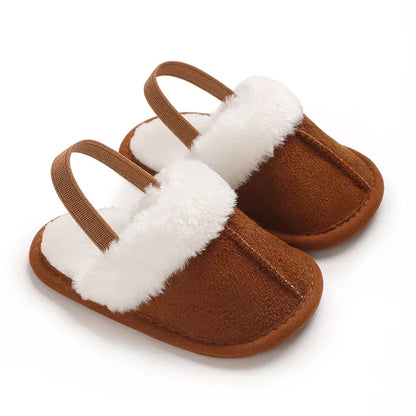 Baby Woolen Cotton Slippers – Soft Warmth for Little Feet - LunaKit Baby
