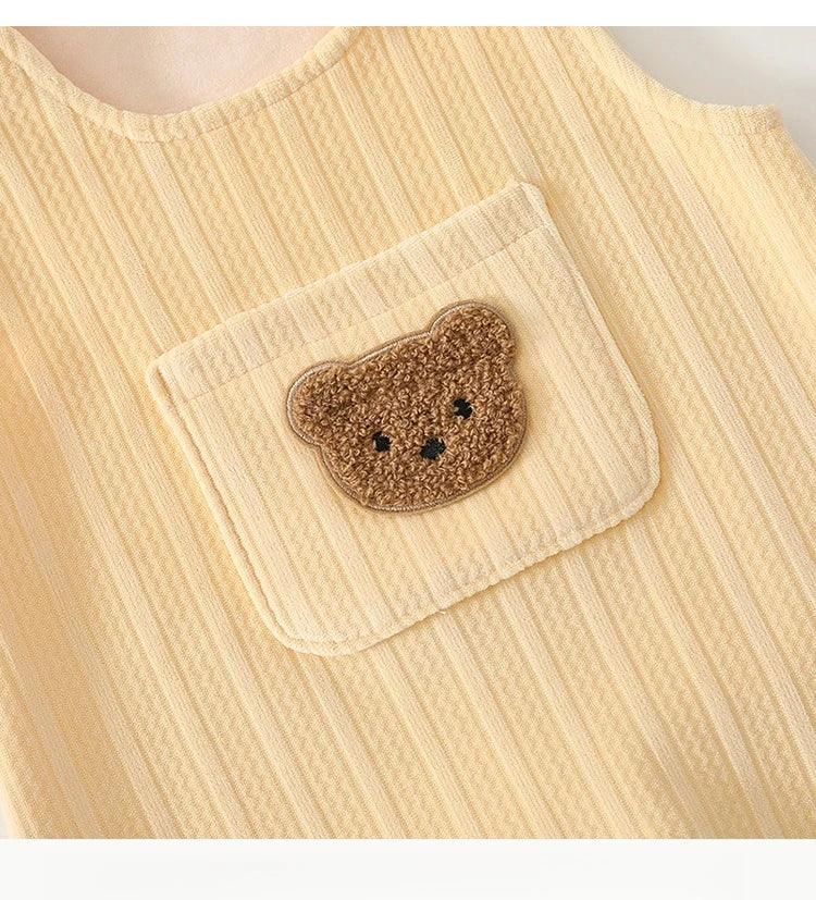 Baby Cotton 2-Piece Autumn Outfit Set – Cozy Style for Little Explorers - LunaKit Baby