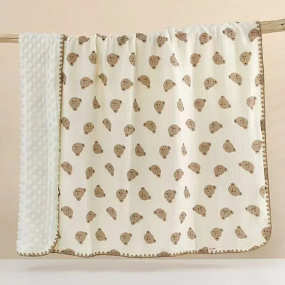 Baby Fleece Swaddle Blanket – Cloud-Soft Comfort for Sweet Sleep - LunaKit Baby