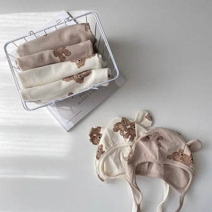 Baby Bear Bodysuit Set – Soft Cuteness for Little Adventures - LunaKit Baby