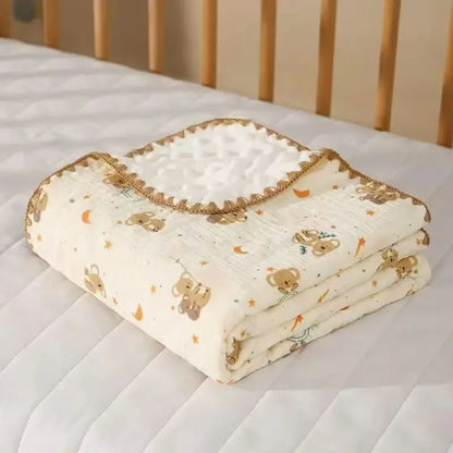 Baby Fleece Swaddle Blanket – Cloud-Soft Comfort for Sweet Sleep - LunaKit Baby