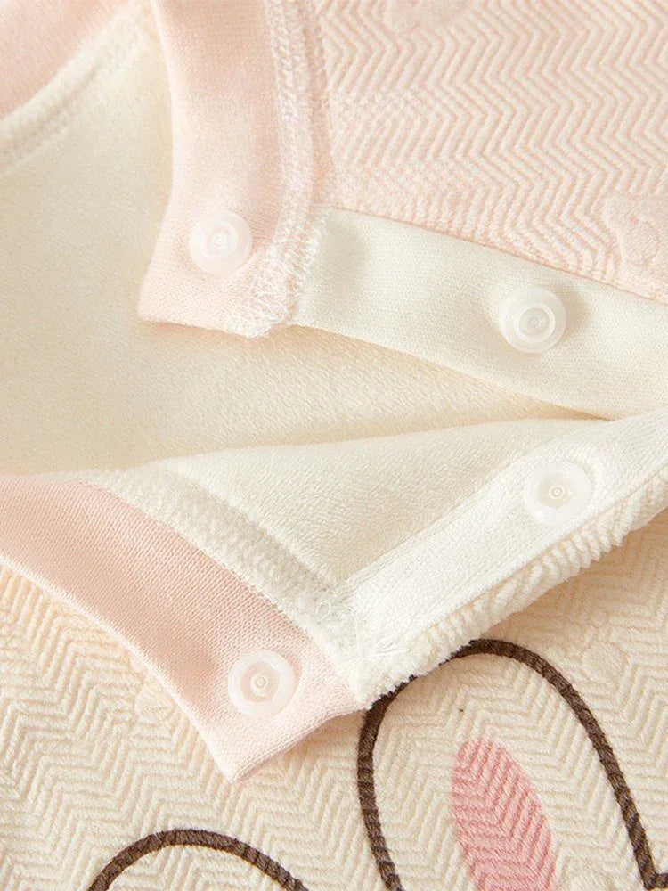 Baby Winter Cotton Jumpsuit – Cozy Warmth for Little Adventures - LunaKit Baby