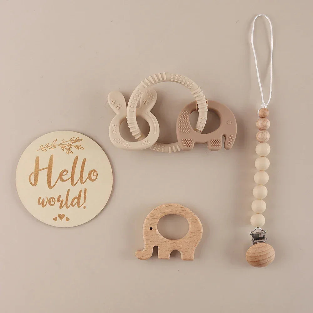 Baby Teether Gift Set – Gentle Comfort for Happy Little Moments - LunaKit Baby