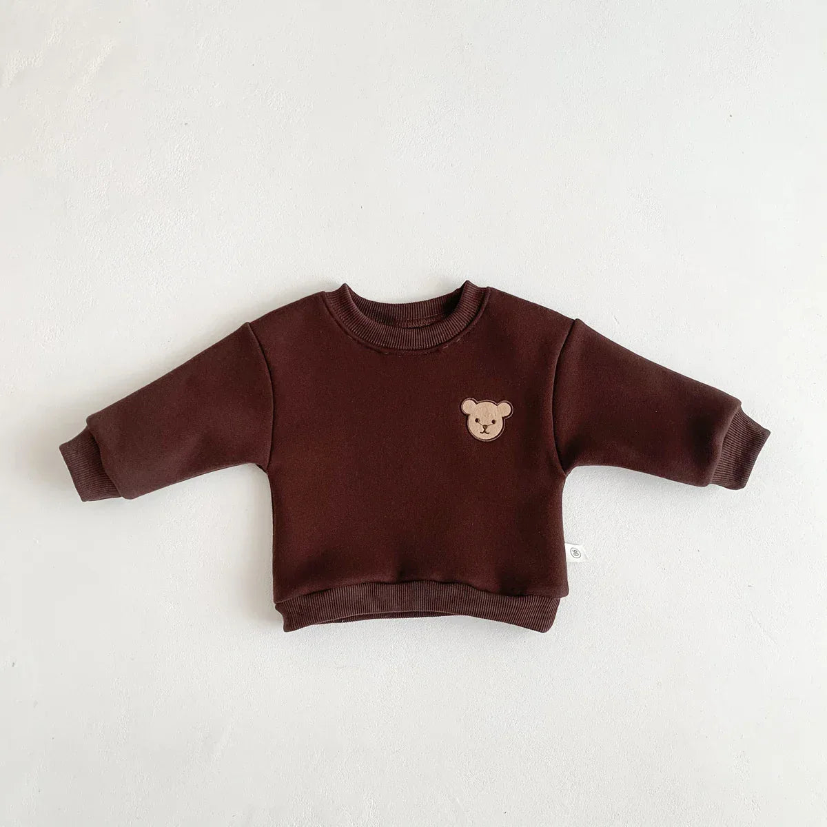 Baby Korean Style Sweatshirt – Cozy Fleece Warmth for Winter - LunaKit Baby
