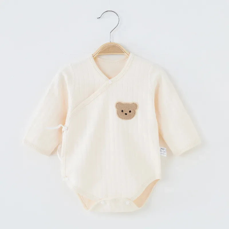 Baby Cotton Crawling Romper – Breathable Comfort for Little Movers - LunaKit Baby