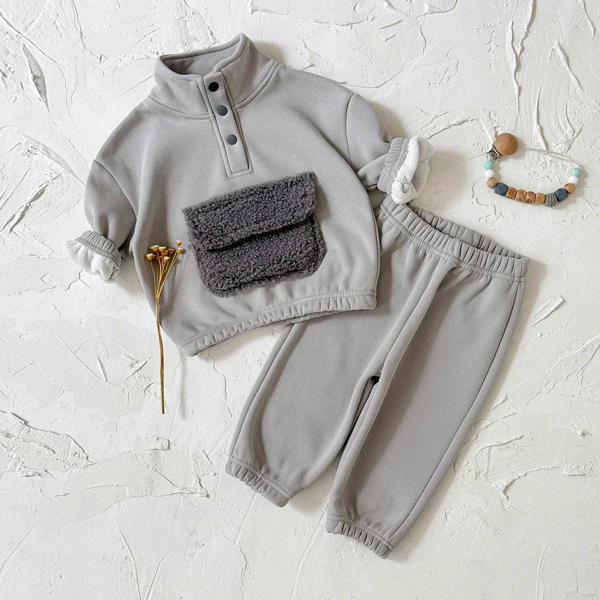 Baby Thermal Plush Set – Cozy Warmth for Cold Little Days - LunaKit Baby