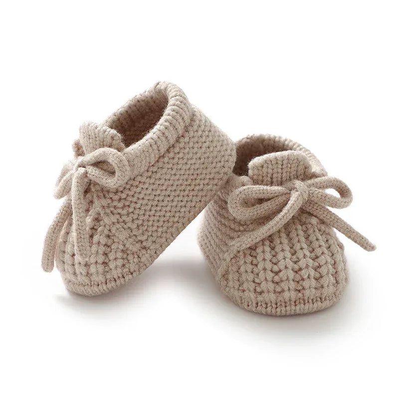 Baby Knitted First Boots – Cozy Warmth for Tiny Steps - LunaKit Baby