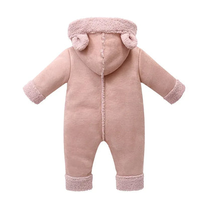 Baby Fleece Winter Jumpsuit – Premium Warmth for Cold Days - LunaKit Baby