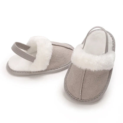 Baby Woolen Cotton Slippers – Soft Warmth for Little Feet - LunaKit Baby