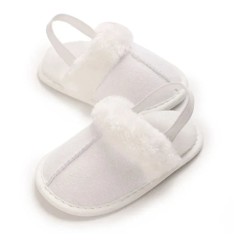 Baby Woolen Cotton Slippers – Soft Warmth for Little Feet - LunaKit Baby