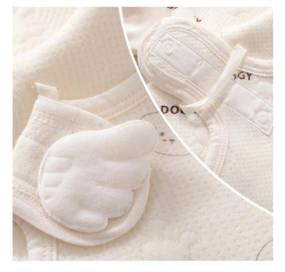 Newborn Premium Cotton Romper – Gentle Comfort for First Days - LunaKit Baby