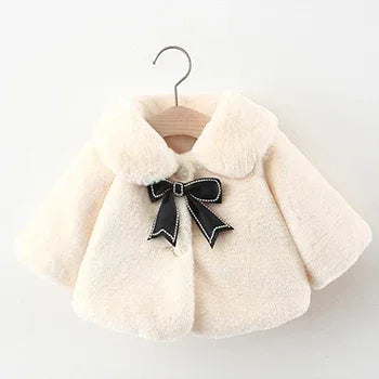 Baby Girl Winter Jacket – Plush Princess Warmth for Magical Moments - LunaKit Baby