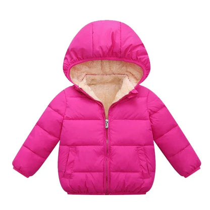 Kids Plush Winter Jacket – Cozy Protection for Cold Adventures - LunaKit Baby