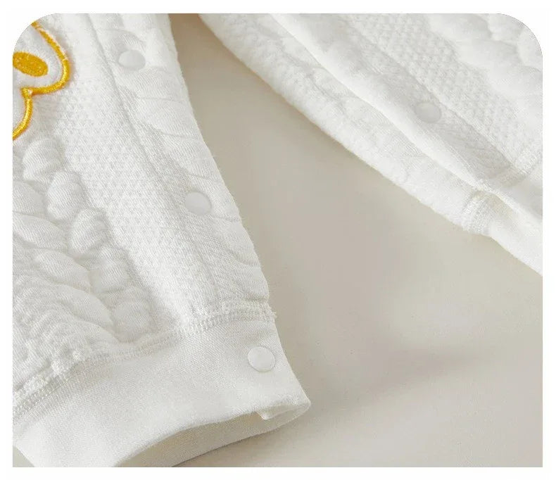 Baby Cotton Everyday Bodysuit – Soft Comfort for Little Adventures - LunaKit Baby