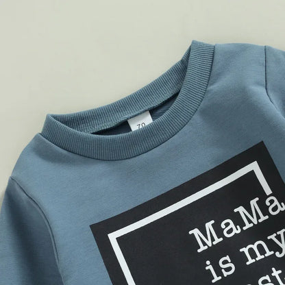 Baby Outfit Set – Soft Letter Style Comfort for Everyday Play - LunaKit Baby