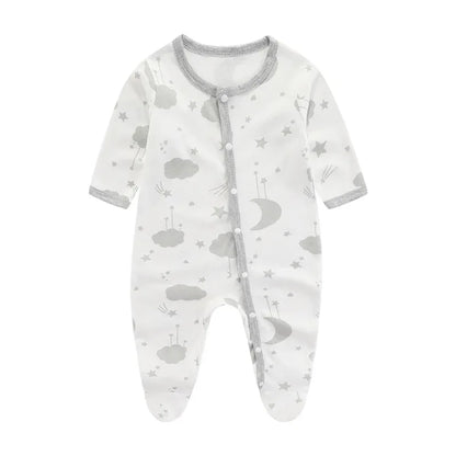 Baby Cotton Bodysuit Romper – Soft Everyday Comfort for Little Ones - LunaKit Baby