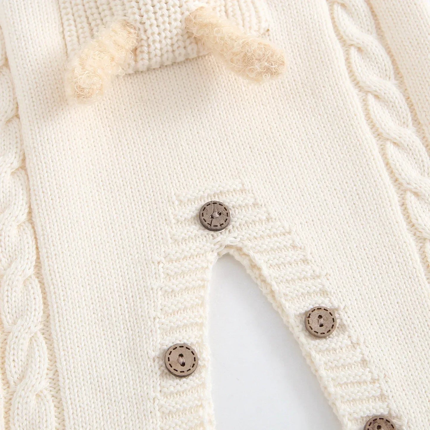 Spring Knit Baby Overalls – Light Comfort for Little Explorers - LunaKit Baby