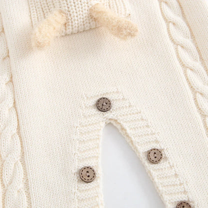 Spring Knit Baby Overalls – Light Comfort for Little Explorers - LunaKit Baby