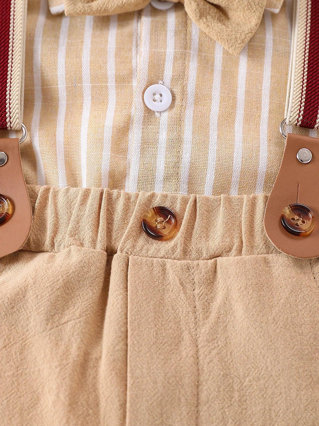 Baby Boy Gentleman Outfit Set – Smart Style for Special Moments - LunaKit Baby